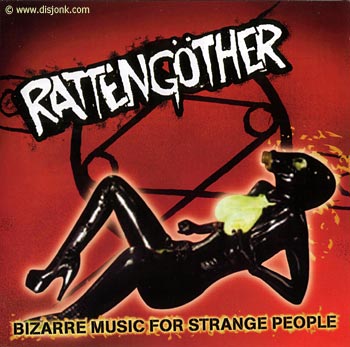 Cd cover design for the punk band Rattengother