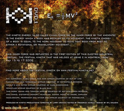 Design inside the digipack