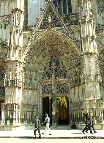 Cathédrale ville de Tours en France