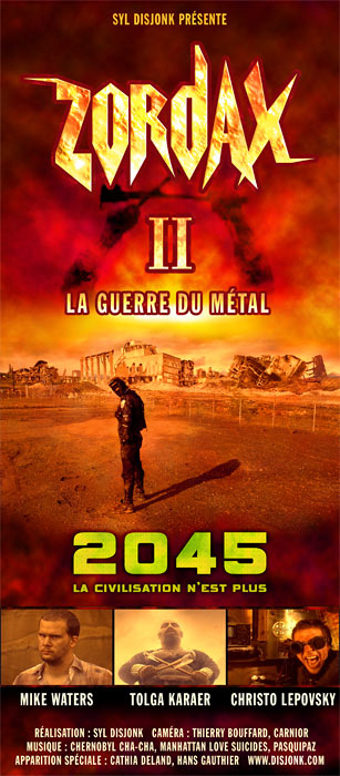 ZORDAX II La Guerre du Métal court métrage post apocalypse