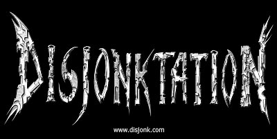 Disjonktation band logo design 