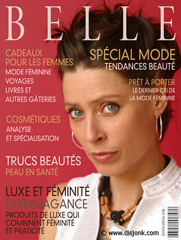 Couverture magazine mode - design graphique