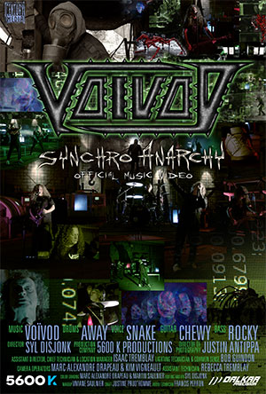 Voivod - Synchro Anarchy vidéoclip offficiel réaliser par Syl Disjonk